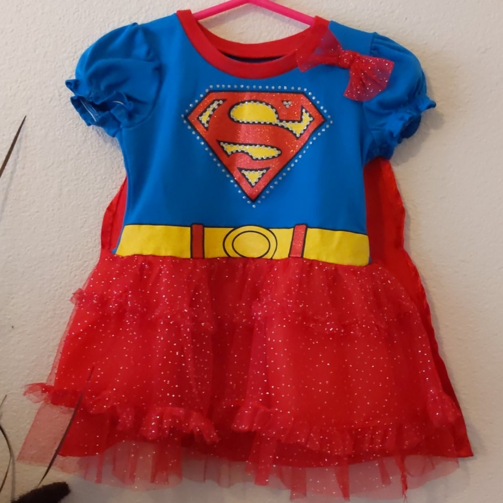 Super adorable super girl dress/costume